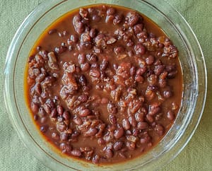 black bean chili