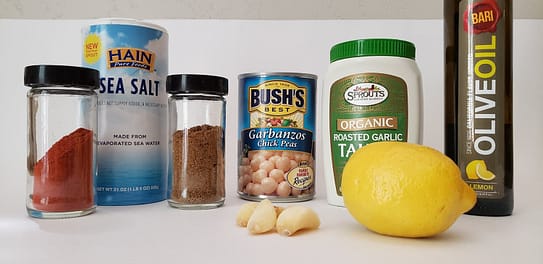 Hummus ingredients