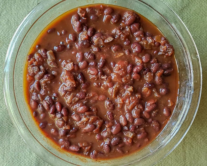 black bean chili